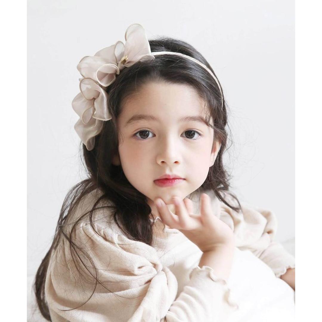 カチューシャ キッズ リボン 大きめ 通販 ヘッドドレス 髪飾り 女の子 子供 子ども こども セレモニー 入学式 結婚式 卒園式 卒業式 ピアノ発表会 フォーマル かわいい おしゃれ ヘアアレンジ ヘアーアクセサリー ヘアアクセサリー キッズファッション ブラック フリー