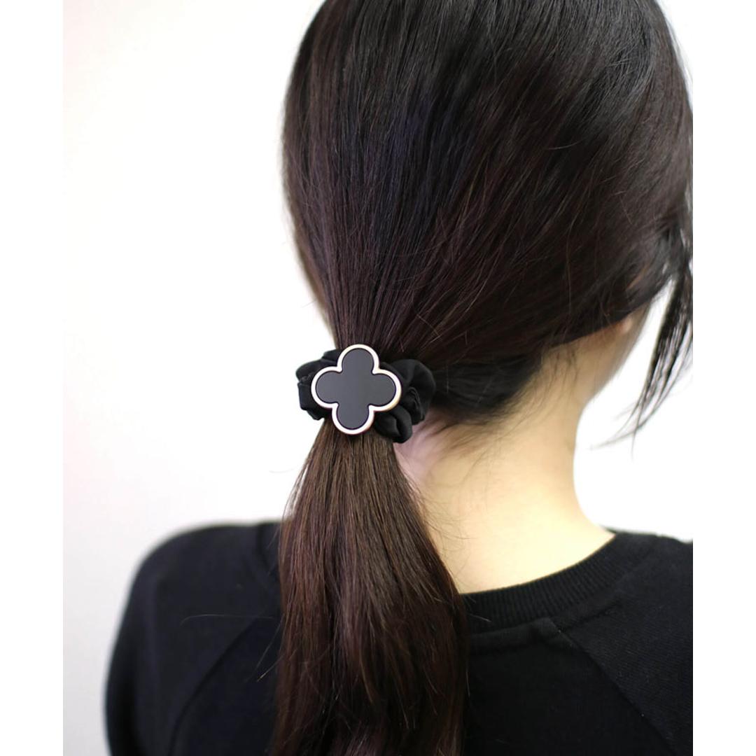 ヘアゴム 子供 クローバー ベロア 通販 シュシュ 髪飾り キッズ 子ども 女の子 卒園式 入園式 入学式 卒業式 フォーマル 結婚式 ピアノ発表会 かわいい おしゃれ シンプル 可愛い ヘアアレンジ ヘアーアクセサリー ヘアアクセサリー キッズファッション ブラック フリー