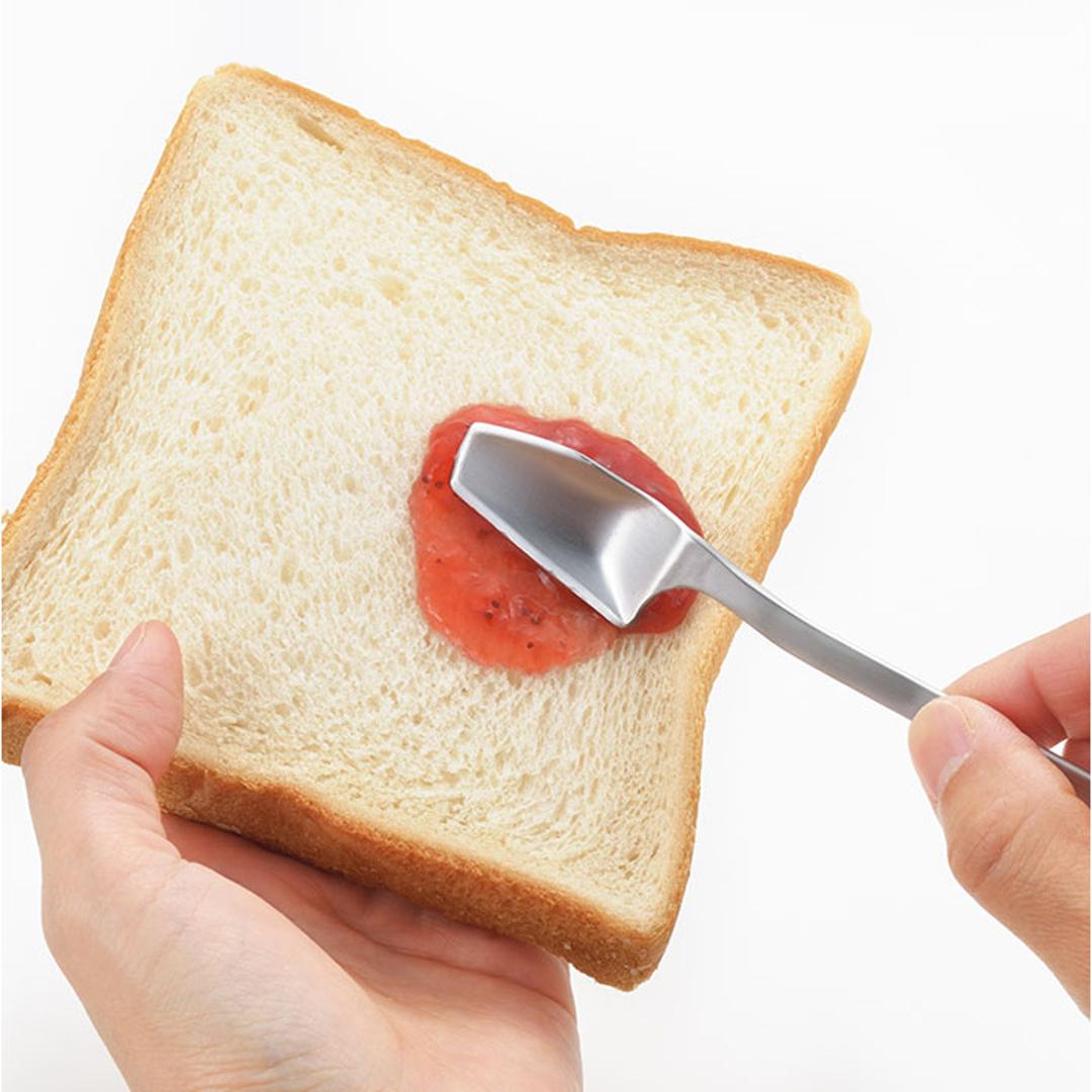 ジャムスプーン 通販 日本製 スプーン ステンレス 15.4×2.3cm へら ヘラ 調理ツール スパチュラ おしゃれ オシャレ シンプル ジャム はちみつ ハチミツ ジャム用スプーン キッチンツール 調理器具 キッチン ギフト お祝い ヨシカワ シルバー ・