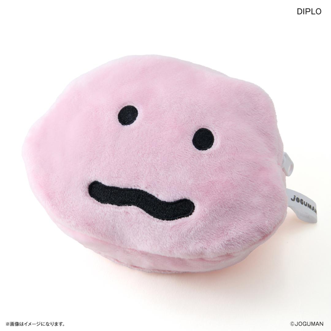 JOGUMAN グッズ 通販 ジョグマン リバーシブルポーチ ポーチ 小さめ 小物入れ 化粧ポーチ 小物ポーチ ミニポーチ キャラクター イラスト 可愛い かわいい おしゃれ オシャレ 推し活 推しグッズ レディースバッグ JOGUMAN ・