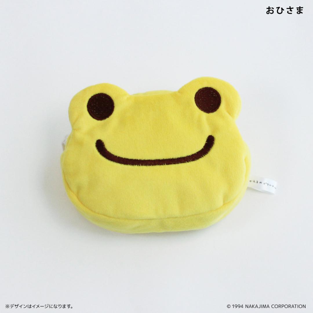 かえるのピクルス グッズ 通販 pickles the frog リバーシブルポーチ ポーチ 小さめ 小物入れ 化粧ポーチ 小物ポーチ ミニポーチ キャラクター かわいい イラスト カエルグッズ ピクルスザフロッグ おしゃれ 可愛い オシャレ かえるのピクルス ・