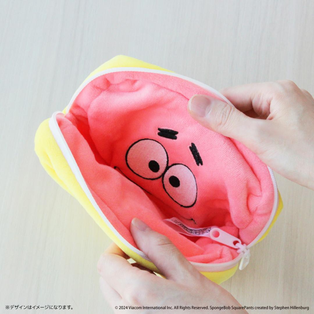 スポンジボブ グッズ 通販 スポンジ・ボブ リバーシブルポーチ ポーチ 小さめ 小物入れ 化粧ポーチ 小物ポーチ ミニポーチ アニメ コミック キャラクター 可愛い かわいい おしゃれ オシャレ ボブ パトリック SpongeBob スポンジ・ボブ ・