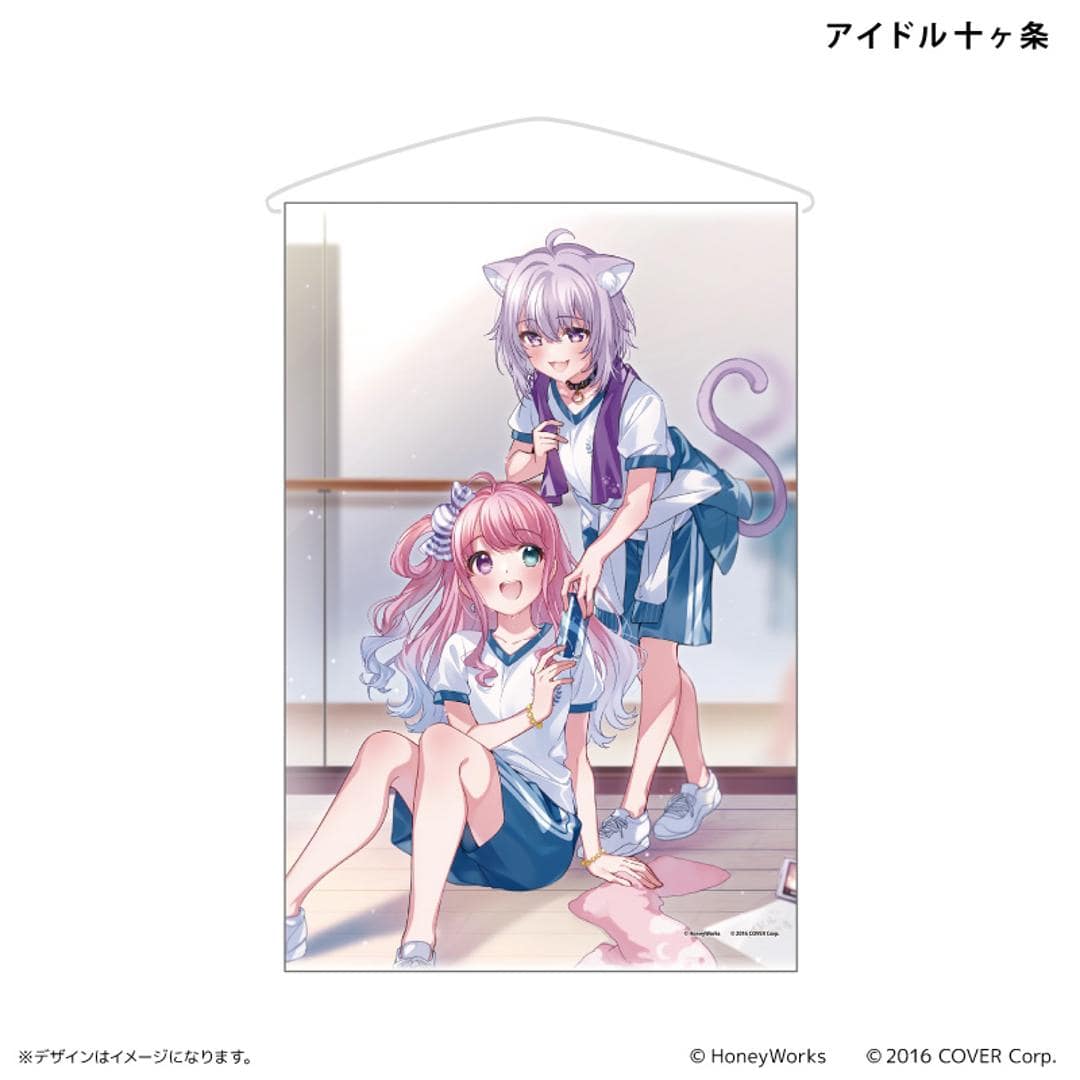 ホロライブ グッズ 通販 ハニーワークス タペストリー B2 壁掛け 壁飾り B2サイズ コンセプトアート hololive HoneyWorks vtuber キャラクター イラスト かわいい おしゃれ 可愛い オシャレ 装飾 インテリア 東京サマーセッション ・