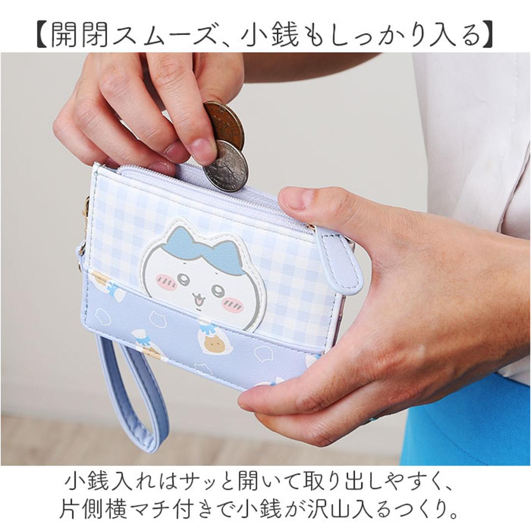 フラグメントケース キャラクター 通販 コインケース 小銭入れ カードケース ミニ財布 レディース かわいい 財布 マルチケース ミニウォレット キャラクターグッズ 女の子 学生 女性 小さめ ケース スリム おしゃれ オシャレ 可愛い レディース財布 雑貨 ハチワレ ・