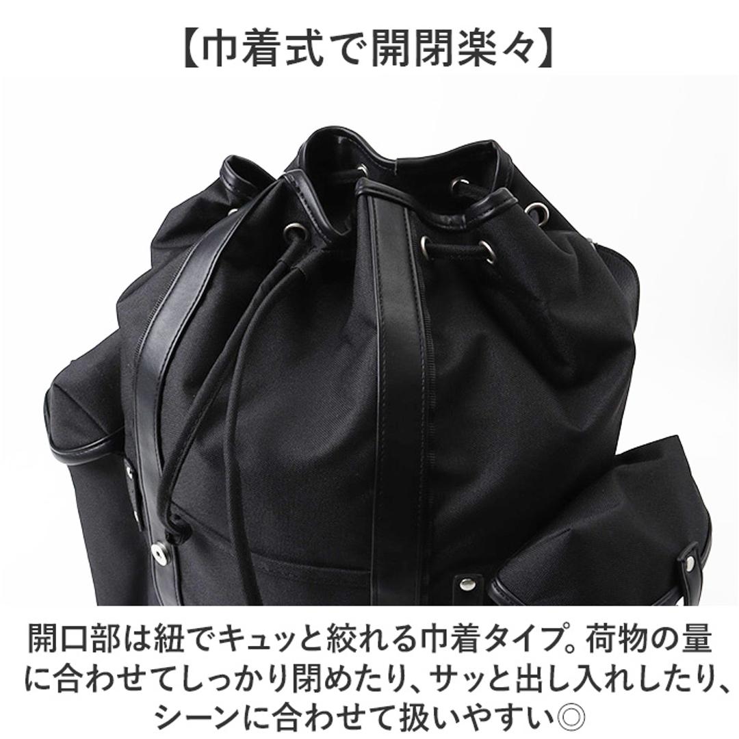 DEVICE リュック デバイス DRN25089 通販 リュックサック バックパック デイパック メンズ A4 撥水 通学 通勤 旅行 アウトドア 背面ファスナー 直結 PC収納 男子 高校生 大容量 シンプル 大人 男性 自転車 バイク メンズバッグ ブラック ・