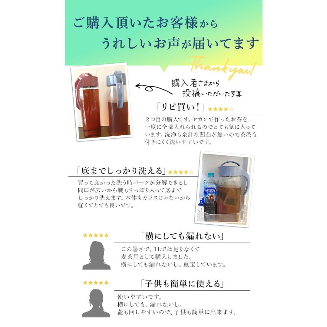冷水筒 ピッチャー 通販 約 2リットル ファインジャグ 2.2L 熱湯 耐熱 横置き 縦置き 大きい 水差し 大きめ 大容量 2200ml 約 2L ウォータージャグ プラスチック 冷水ポット 麦茶ポット 洗いやすい 広口 タテヨコ ソフトパープル ・