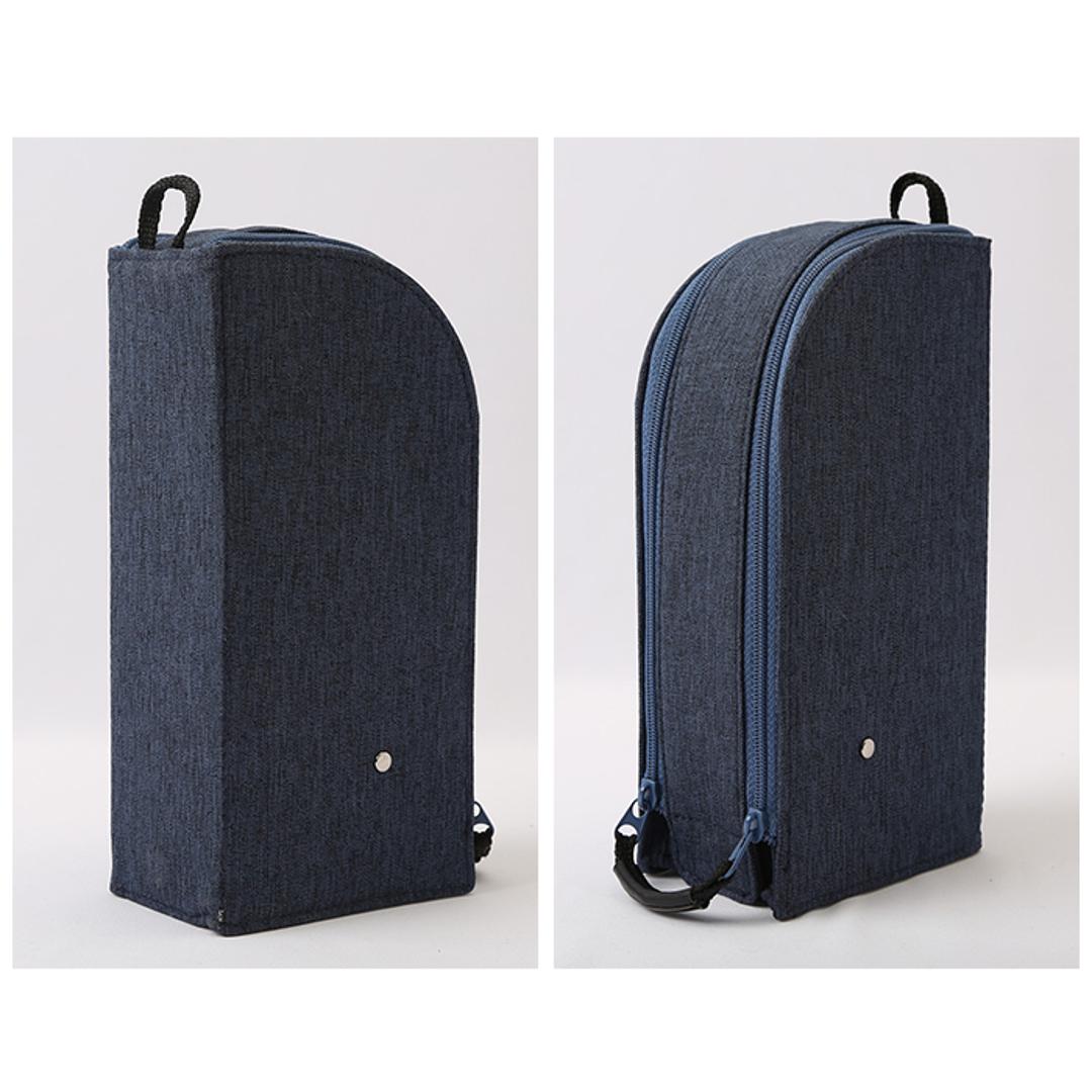 ペンケース 自立 通販 筆箱 筆入れ ペン立て 斜め ペンスタンド デテクールペンケース テレワーク リビング学習 スタンドペンケース シンプル 高校生 大人 中学生 小学生 子供 DETECOOL デテクール FY379 レイメイ藤井 筆記用具 筆記具 文具 ステーショナリー 文房具 ブラック ・