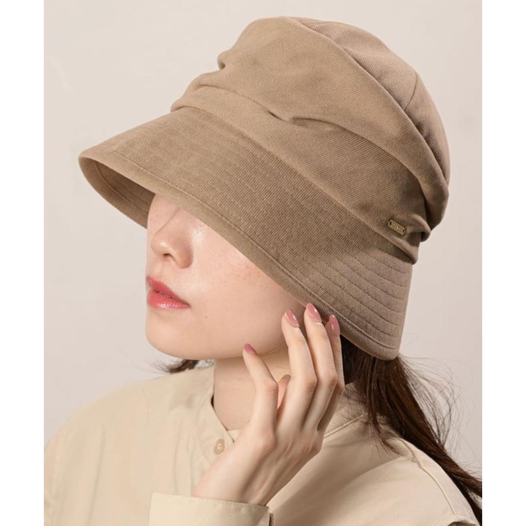 キャスケット レディース 秋冬 通販 ハット 大きめ 帽子 冬 秋 レディースハット キャスケット帽子 きれいめ 日除け 日よけ 無地 おしゃれ 女性 女の子 サイズ調整 541513 極細コーデュロイスリットキャスケット ハンチングハット レディース帽子 BE ・