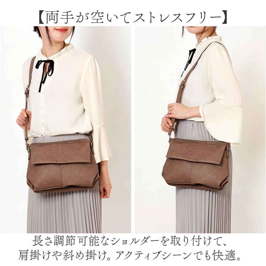 Legato Largo ショルダーバッグ LH-D1227 通販 レガートラルゴ お財布 ショルダー お財布ポシェット お財布ポーチ お財布ショルダーバッグ 斜めがけバッグ レディース 通勤 通学 旅行 大容量 おしゃれ シンプル 上品 きれいめ ブランド BK.ブラック ・