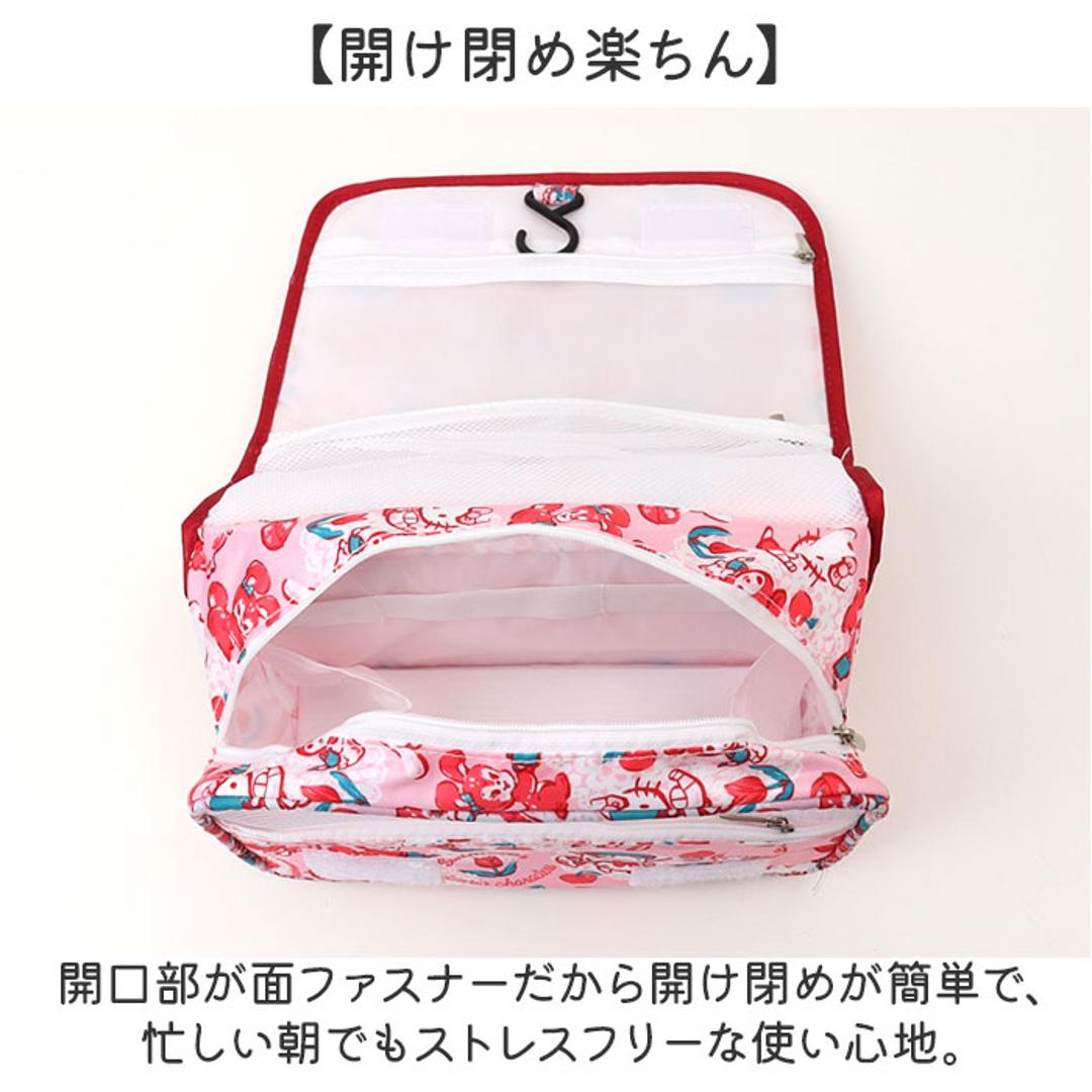 スイマー サンリオ トラベルポーチ 吊り下げ 通販 SWIMMER×SANRIO 吊り下げポーチ つりさげ ポーチ ハンギングポーチ コスメポーチ 小物入れ 旅行 トラベル 収納 キャラクター おしゃれ かわいい 可愛い パッキングオーガナイザー 旅行用品 SWIMMERXSANRIO/ピンク ・