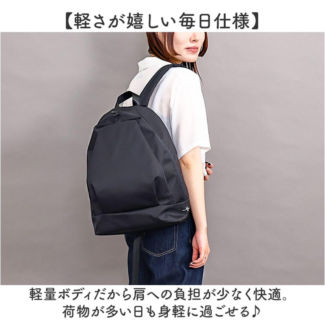 レディース ナイロンリュック 通販 リュックサック A4 リュック pc pcリュック レディースバッグ 鞄 かばん カバン ナナノエル Nananoel ナイロン 旅行 軽量 通勤 通学 大人 カジュアル きれいめ かわいい オシャレ おしゃれ ブラック ・