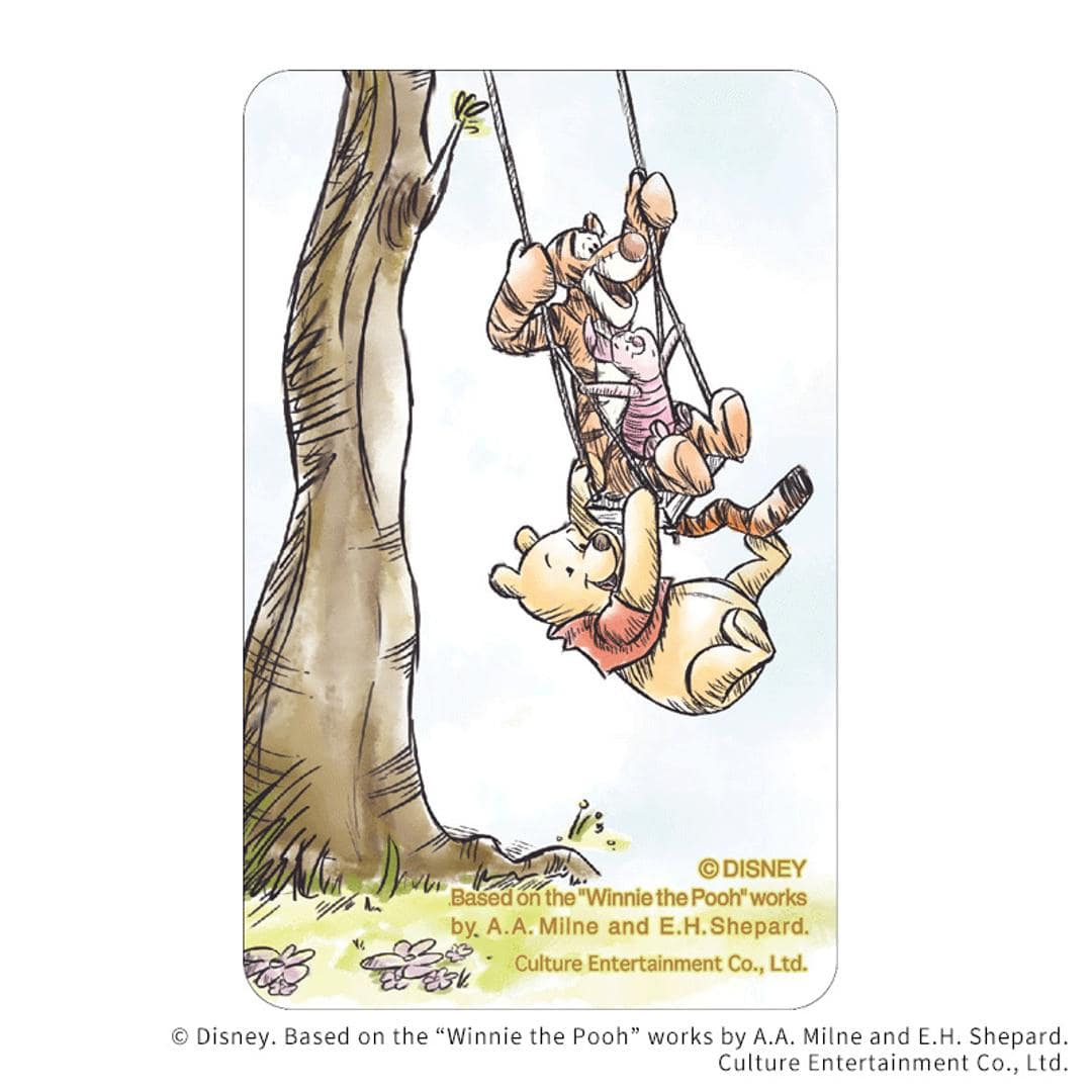 プーさん グッズ 通販 くまのプーさん02 ステッカー まじかる百貨店ステッカー 4947864050542 Winnie the Pooh シール ステッカーシール Disney ディズニー キャラクター かわいい おしゃれ 推しグッズ レンチキュラー 文房具 くまのプーさん2 ・