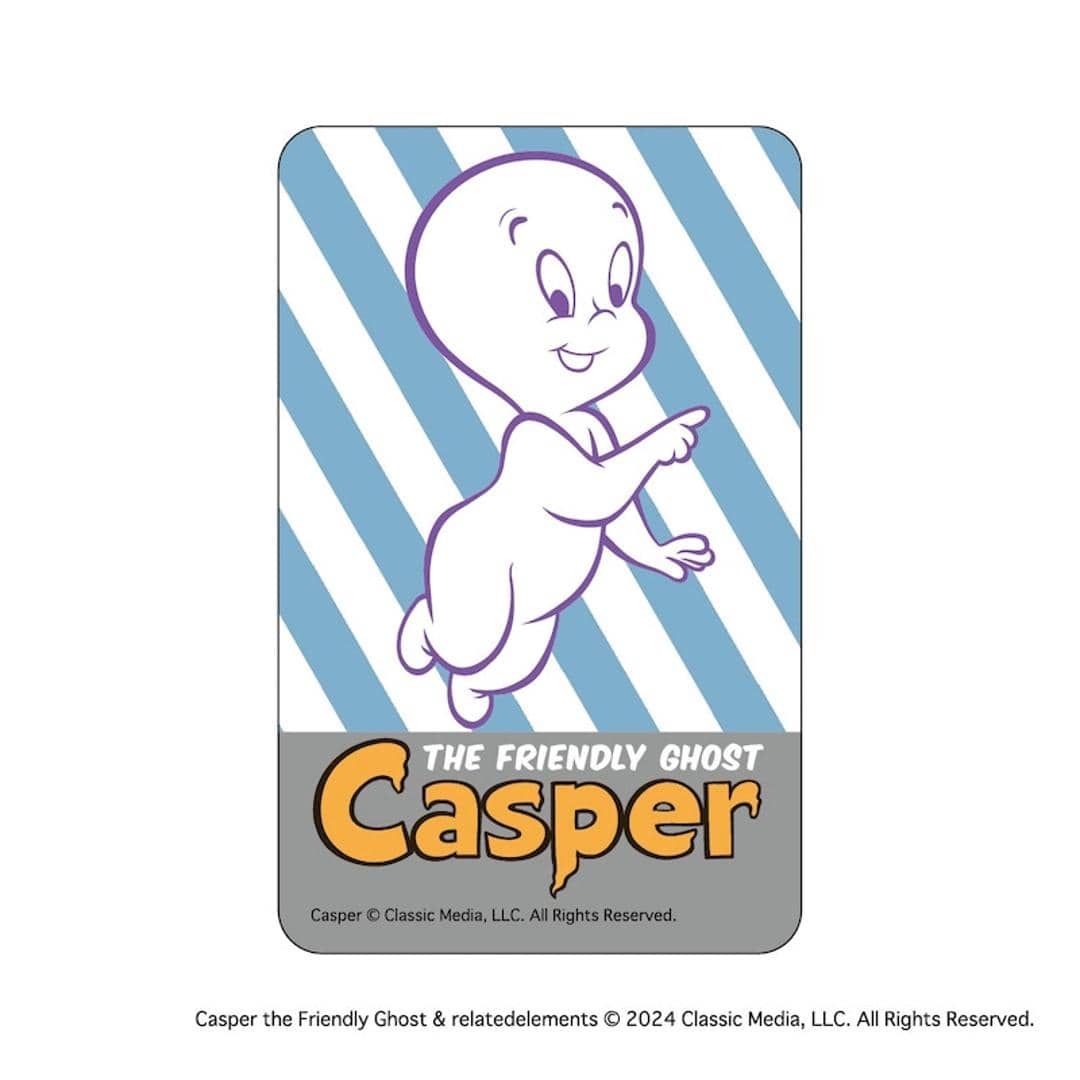 キャスパー グッズ 通販 Casper ステッカー まじかる百貨店ステッカー 4947864075460 キャスパー05 スマホステッカー シール ステッカーシール 映画グッズ かわいい おしゃれ 可愛い オシャレ キャラクター レンチキュラー 推しグッズ キャスパー ・