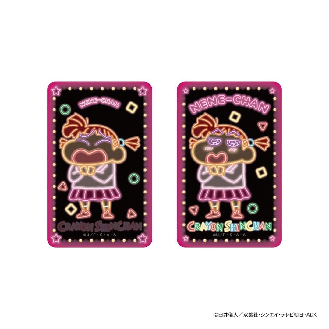 クレヨンしんちゃん グッズ 通販 ステッカー シール ステッカーシール まじかる百貨店ステッカー 4947864116552 ネネちゃん かわいい おしゃれ 可愛い オシャレ 推し活 推しグッズ キャラクター 絵が動く レンチキュラー スマホ裏 文房具 クレヨンしんちゃん ・