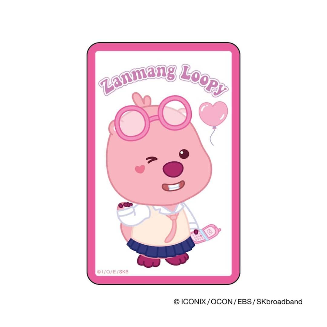 ジャンマンルピー グッズ 通販 じゃんまんるぴー ZANMANG LOOPY クリアカード まじかる百貨店クリアカード 4947864092078 スマホ裏 スマートフォン 透明 かわいい 可愛い 韓国 キャラクター 推しグッズ レンチキュラー ホビー じゃんまんるぴー ・