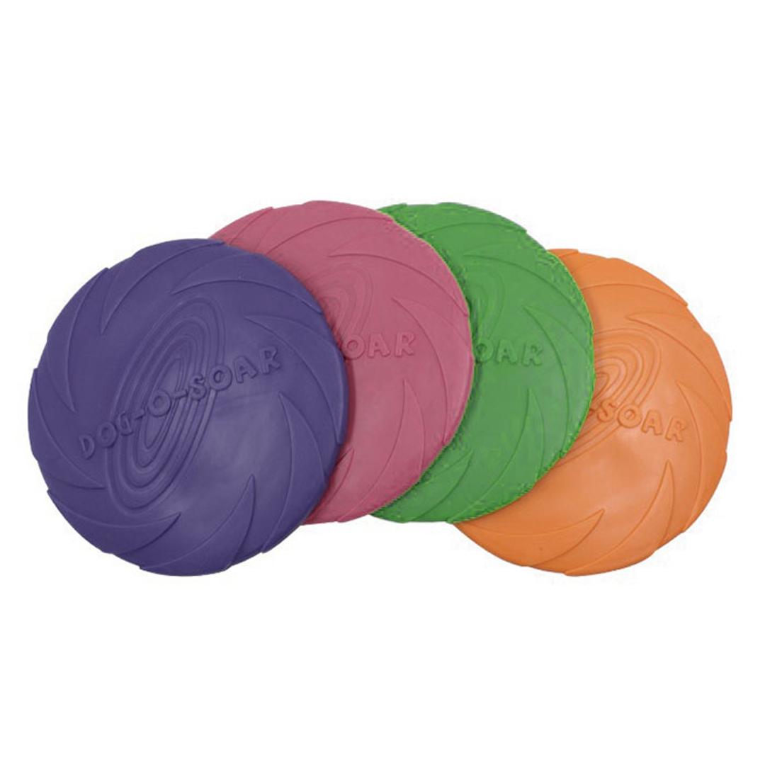 フリスビー 犬 通販 ペット ディスク 柔らかい 投げる玩具 トレーニング ペット おもちゃ ペット玩具 水に浮く プール 海 湖 川 水遊び 天然ゴム 15cm 18cm 玩具 ペット用品 グリーン 【即日発送】Sサイズ