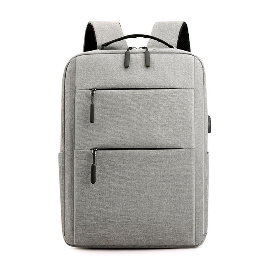 リュック メンズ ビジネス 通販 リュックサック バックパック デイパック 通勤 通学 出張 旅行 大容量 A4 B4 PC パソコン USBポート シンプル 無地 カジュアル 大学生 大人 女子 男子 軽量 軽い 撥水 はっ水 レディース 男女兼用 ユニセックス メンズバッグ ブラック ・