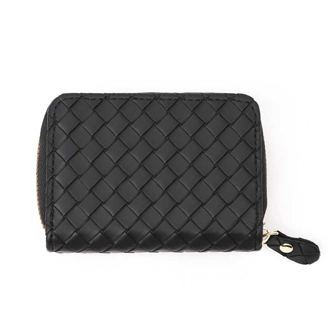 カードケース じゃばら 大容量 通販 クレジットカードケース クレジットカード マルチケース ミニ財布 レディース メンズ ジャバラ ラウンドファスナー おしゃれ 大人 シンプル 誕生日 クリスマス ギフト 小物 雑貨 ブラック ・