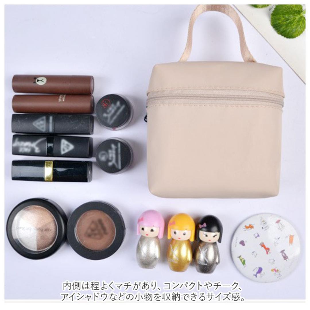 化粧ポーチ 縦型 メイクポーチ 自立 通販 ポーチ マチあり タテ 縦 トイレタリー 小物入れ 化粧品バッグ フルメイク 化粧品バック 収納袋 化粧バッグ 化粧バック 見つけやすい 取り出しやすい 旅行 化粧品 収納 シンプル グリーン ・