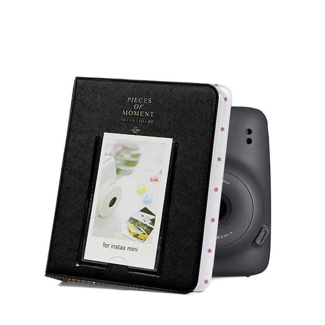 チェキ アルバム 64枚 通販 写真 フォトアルバム フォトブック チェキアルバム 写真整理 チェキ用アルバム インスタントカメラ おしゃれ かわいい 可愛い 高校生 女の子 女子 子供 キッズ ギフト ブルー ・