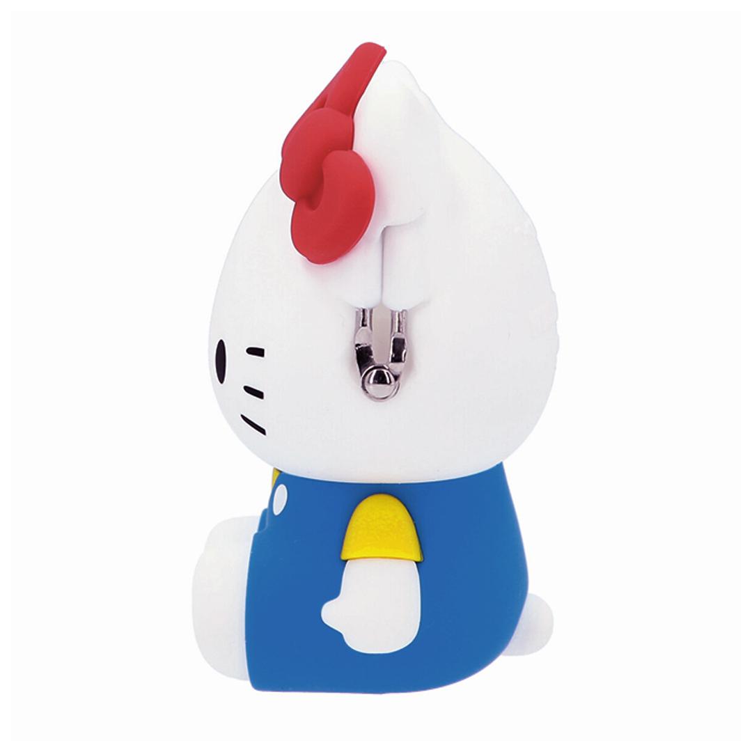 がま口 小銭入れ かわいい 通販 キティ キャラクター グッズ コインケース ミニ財布 小物入れ がまぐち 財布 リップケース 薬ケース マルチポーチ おしゃれ シリコン ブランド ピージーデザイン 可愛い ハローキティブルー ・