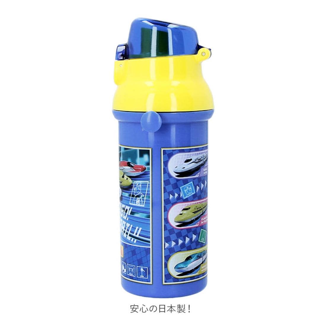 水筒 キッズ 直飲み 通販 抗菌 480ml ワンタッチボトル 大容量 プラスチック製 子ども こども 子供 ショルダー ベルト 食洗 食洗機 通園 通学 小学生 小学校 かわいい パウ・パトロール24 ・