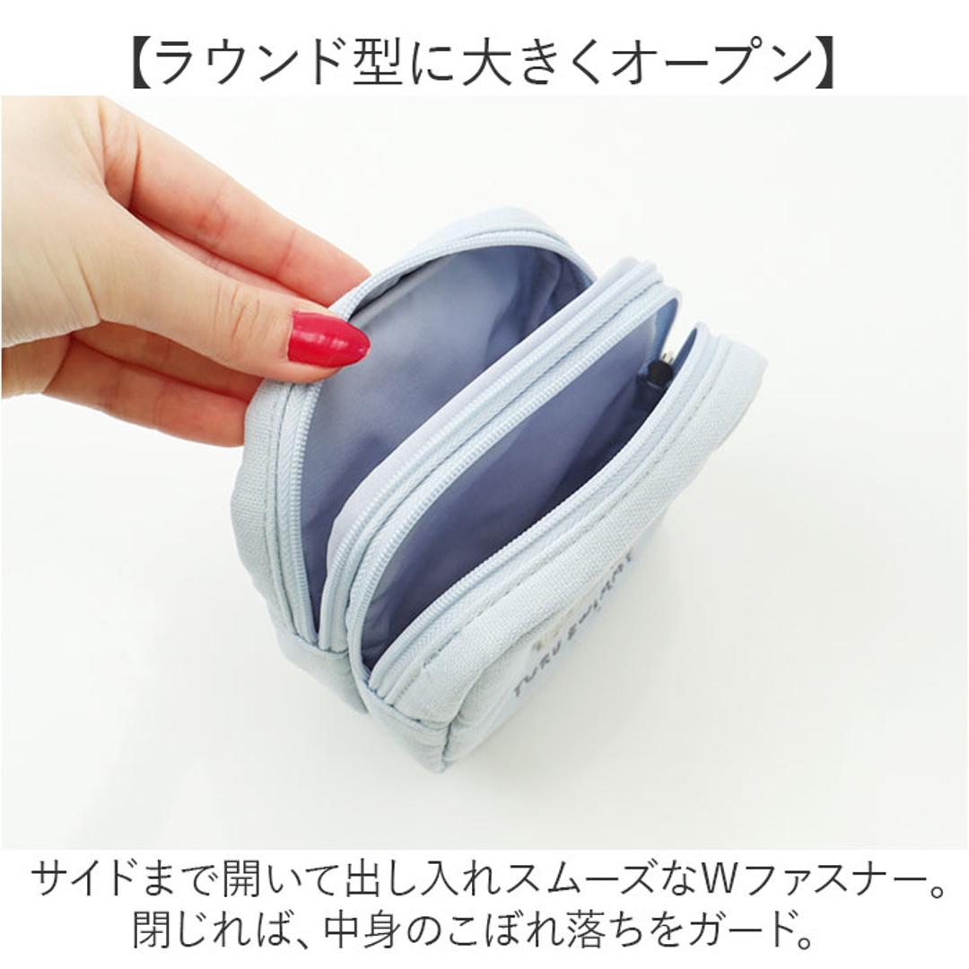 クーリア ポーチ ミニポーチ 通販 化粧ポーチ コスメポーチ ダブルファスナー メイクポーチ ミニサイズ 小物入れ 小さめ レディース 女性 女の子 コンパクト リップ 化粧品 可愛い かわいい おしゃれ オシャレ 持ち運び 旅行 ギフト 贈り物 イヤホン フォンダンピュール/チワワ ・