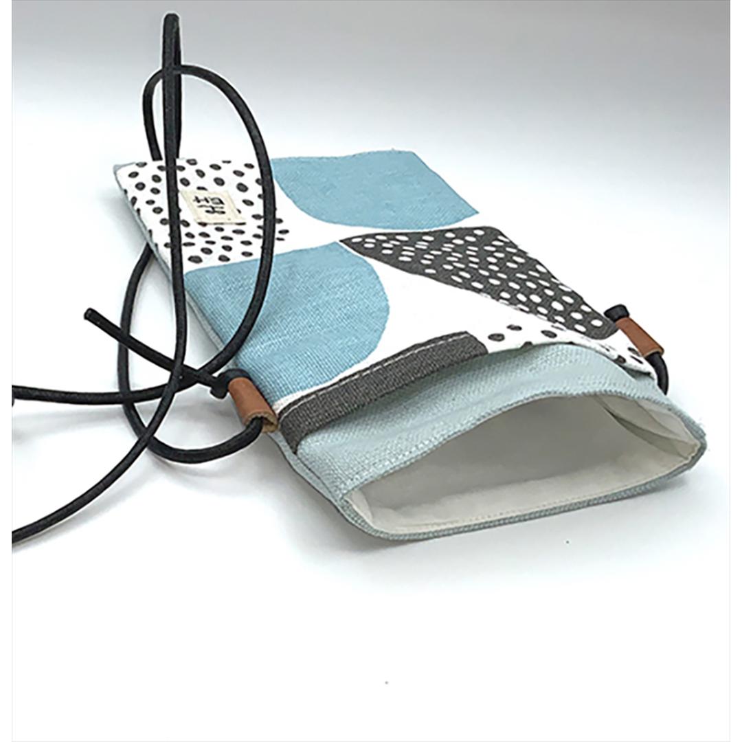 スマホショルダー 斜めがけ 通販 ミニショルダー ポシェット 斜め掛け バッグ バック ミニバッグ ミニバック ミニショルダーバッグ 大人 かわいい おしゃれ レディース メンズ ユニセックス 可愛い 布 ナチュラル エコハーブ EcoHerb RE2-522 ベージュ系 ・