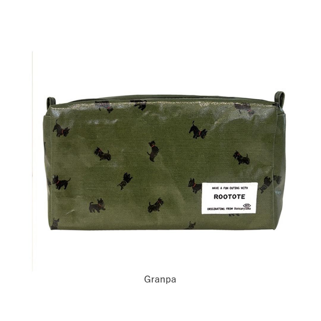 ルートート ラミネート ROOTOTE 3604 通販 ポーチ 化粧ポーチ 小物入れ メイクポーチ コスメポーチ ペンケース レディース 大人 かわいい おしゃれ 撥水 はっ水 軽量 軽い 旅行 シンプル オシャレ withRoo ウィズルー ウイズルー Katakata ・