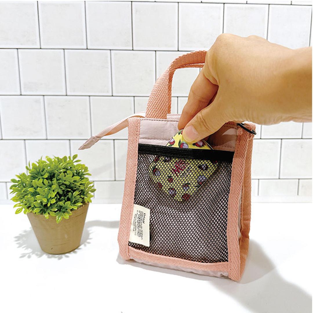 ルートート スヌーピー バッグ ROOTOTE 8427 通販 保冷バッグ 保冷ポーチ SNOOPY ランチバッグ ミニバッグ おにぎりポーチ トートバッグ ミニ おにぎり おむすび 袋 ナイロン 通勤 通学 遠足 Thermo-Keeper サーモキーパー SUPPERTIME ・