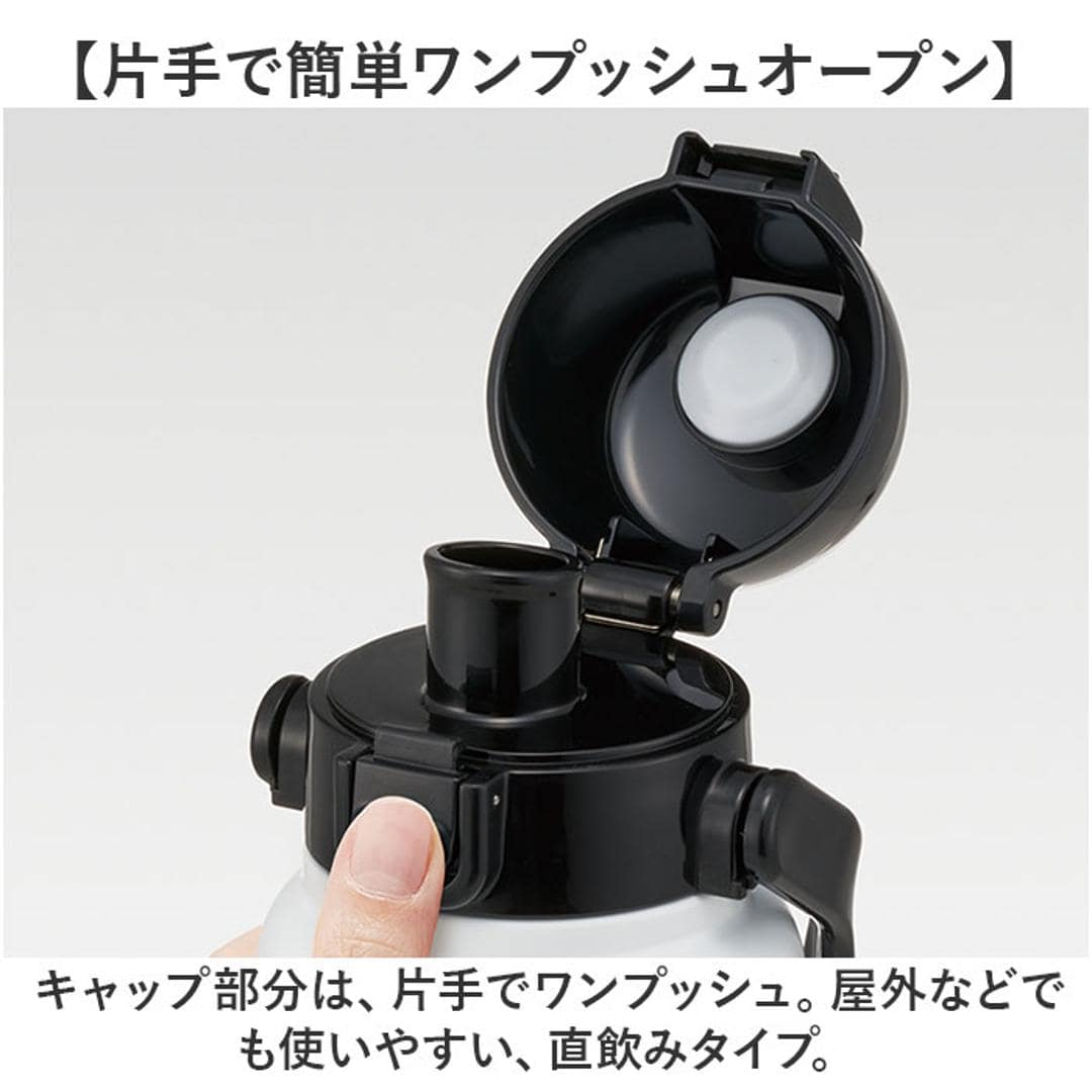 スケーター 水筒 キャラクター std8h 通販 ハンドル付 ダイレクトボトル Skater 800ml マグ ハンドル ステンレスボトル マイボトル 魔法瓶 ボトル 保冷専用 直飲み ステンレス 小学生 大人 子供 大容量 タンブラー おしゃれ お弁当グッズ スパイダーマン ・