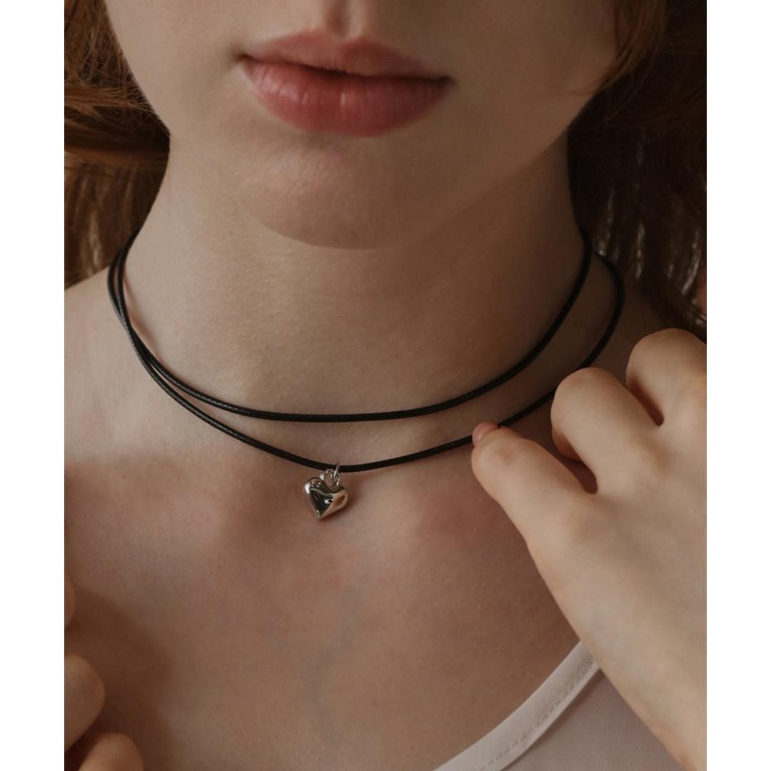 ミニハートチャームネックレス ダイヤモンドハーツ 通販 アクセサリー ジュエリー レディース Diamond Hearts ハートチャーム ペンダント チャーム おしゃれ きれいめ かわいい カジュアル シンプル 小さめ 誕生日 ギフト 贈り物 プレゼント シルバー 45cm