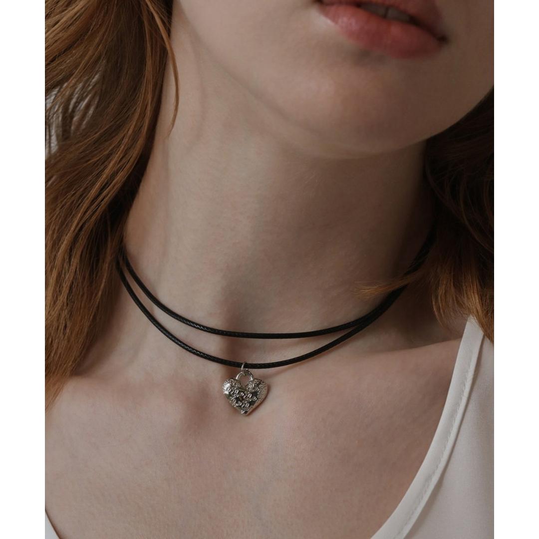 ネックレス レディース ハート 通販 ペンダント コードネックレス ジュエリー レディースアクセサリー シンプル 大人 女性 かわいい おしゃれ 可愛い オシャレ カジュアル 大人っぽい nec-505-0 ダイヤモンドハーツ Diamond Hearts シルバー 45cm