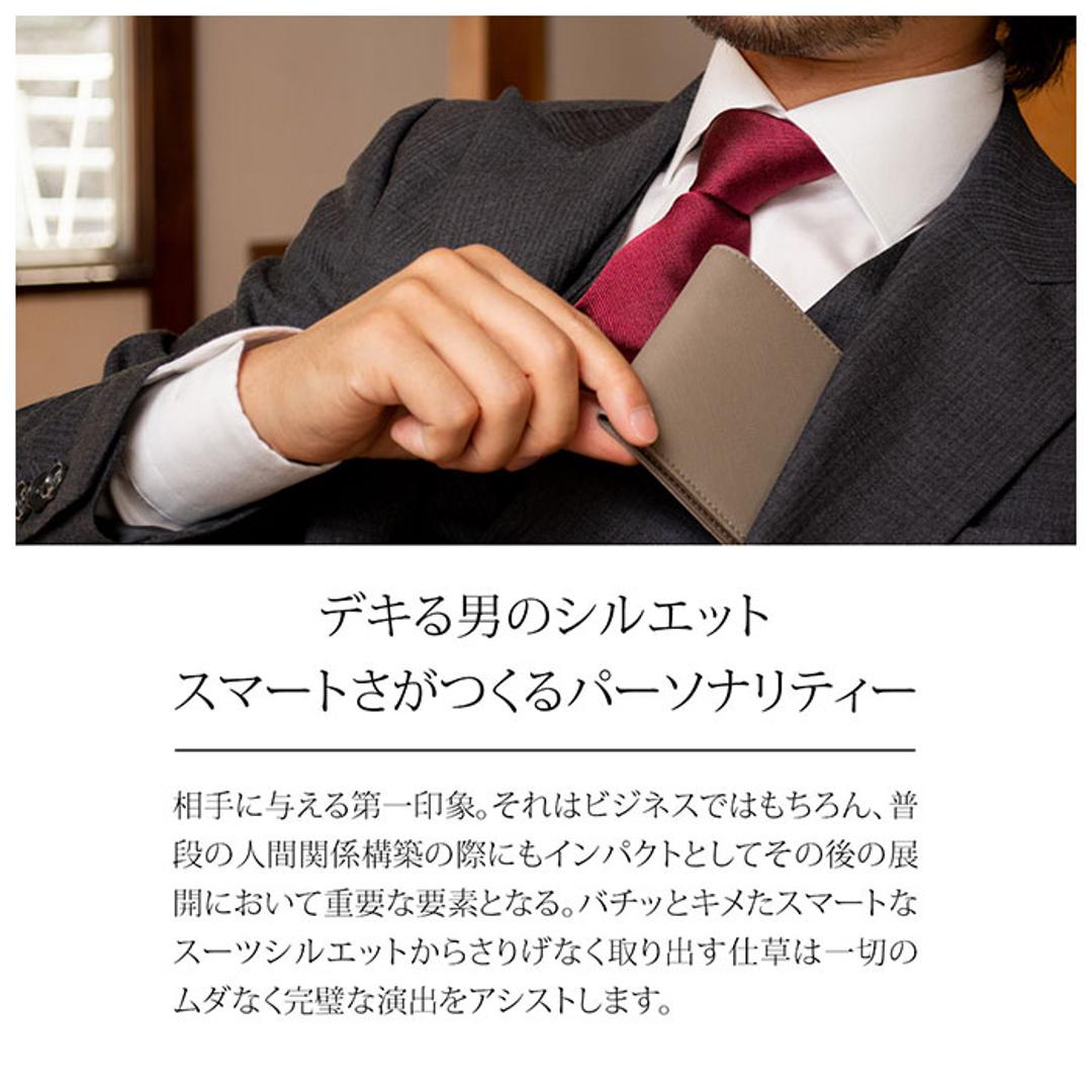 財布 メンズ 二つ折り 薄い 本革 ブランド 極薄 牛革 二つ折り財布 コンパクト 小銭入れ DomTeporna スリム おしゃれ シンプル 無地 薄型 極薄 ギフト プレゼント 入学 レザー 就職 新生活 BLACK ・