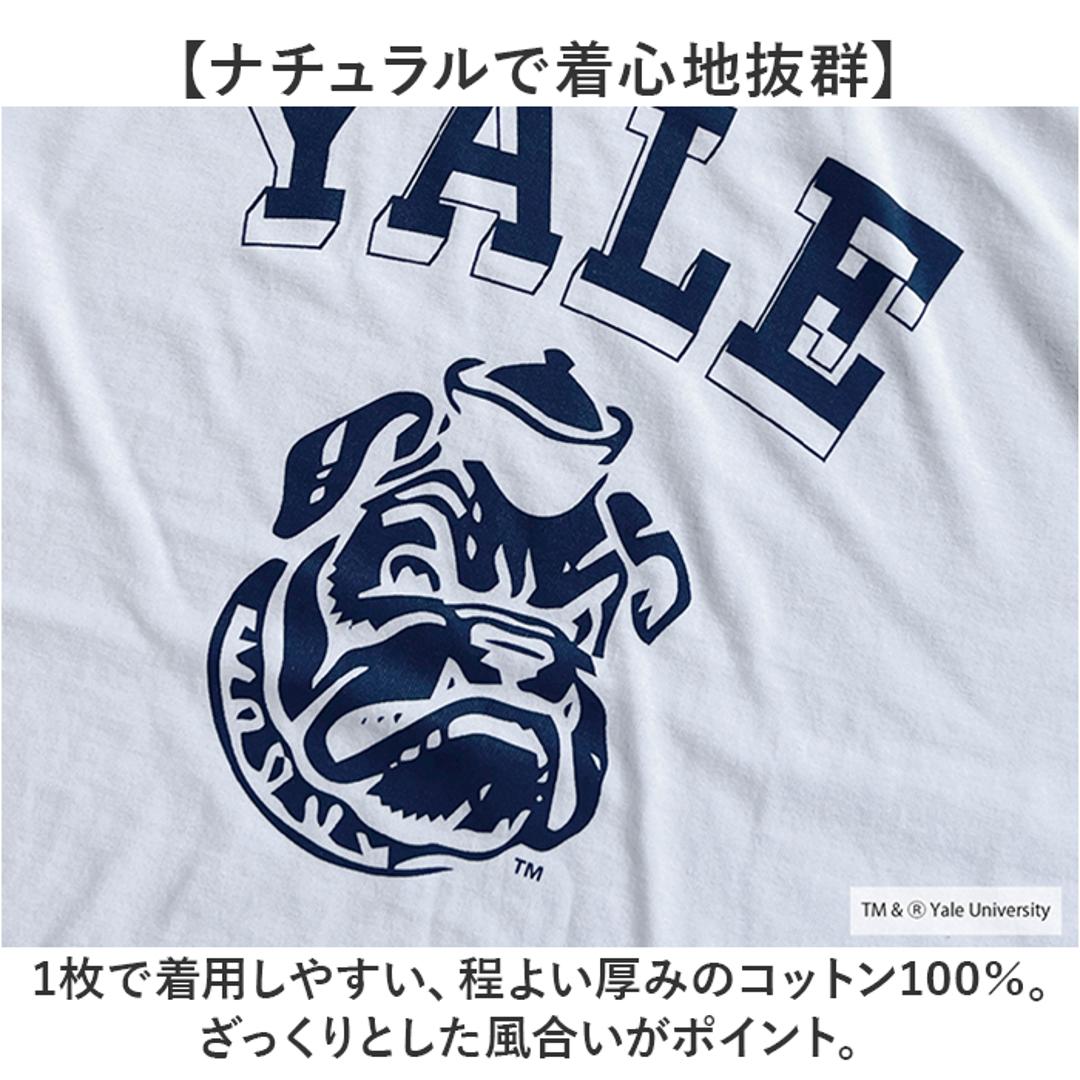 Tシャツ シャツ 半袖 YALE 通販 カットソー tシャツ 半袖Tシャツ 半袖tシャツ カジュアルシャツ クルーネック プリント トップス メンズ レディース 男女兼用 ユニセックス 定番 アウトドア カジュアル かっこいい おしゃれ オシャレ White Mサイズ