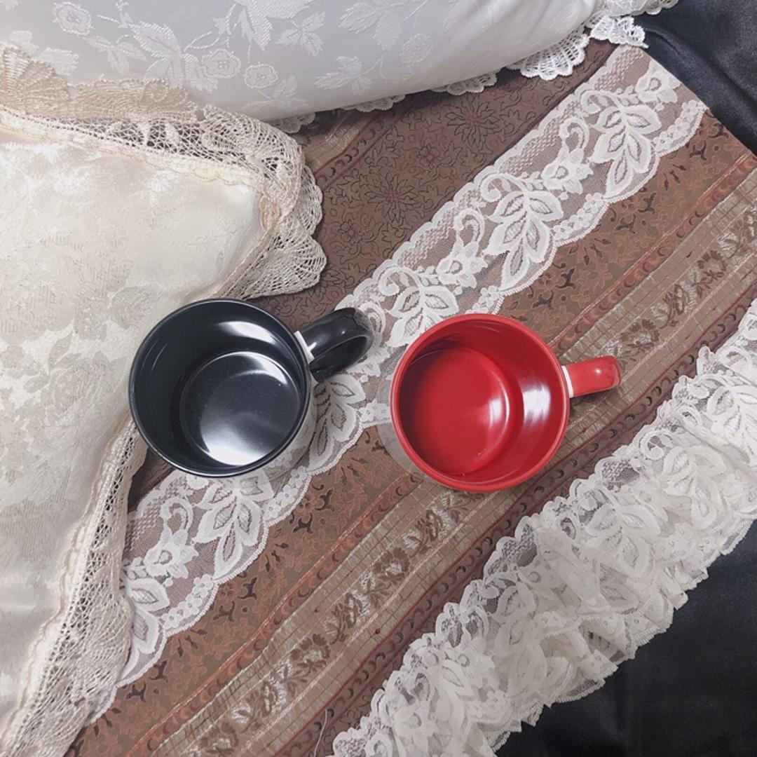 らぱぱかマグカップ らぱぱか マグカップ 通販 らぱぱかマグ マグ カップ コップ コーヒーカップ ティーカップ スープカップ 食器 持ち手付き 持ち手 コーヒー ティー 紅茶 -Kaninchen- 生活雑貨 かわいい 可愛い キッチン雑貨 キッチン ブラック ・