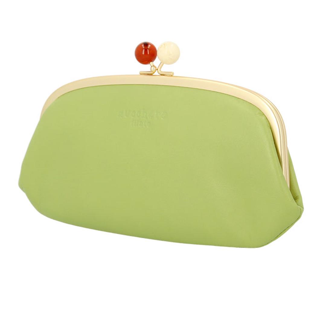 ズッケロフィラート 財布 通販 ブランド レディース 本革 革 zucchero filato 58057 がま口長財布 レザー カウレザー おしゃれ かわいい サライ 日本製 母の日 プレゼント ギフト ピンク ・