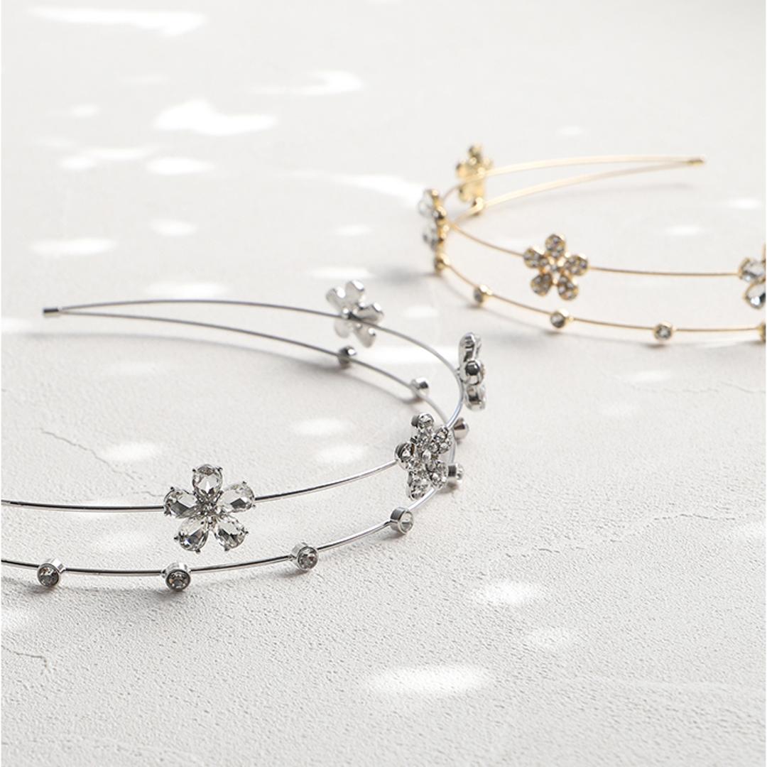 RORA カチューシャ 細め 通販 ローラ アメリア ヘッドドレス ヘアアクセサリー 髪飾り キッズ 子供 子ども こども 女の子 女子 花 お花 キラキラ フォーマル おしゃれ かわいい 入園式 卒園式 入学式 卒業式 発表会 結婚式 キッズファッション ゴールド ・