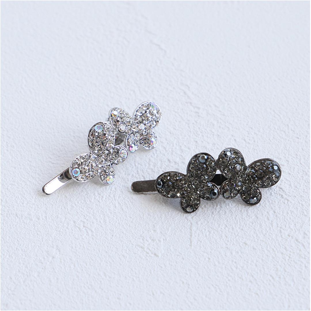 RORA ヘアクリップ 通販 ローラ エルシー ヘアークリップ ヘアアクセサリー 髪飾り キッズ 子供 子ども こども 蝶々 ちょうちょ 小さめ ミニ キラキラ かわいい おしゃれ 女の子 女子 入園式 卒園式 入学式 卒業式 発表会 結婚式 キッズファッション クリアー ・