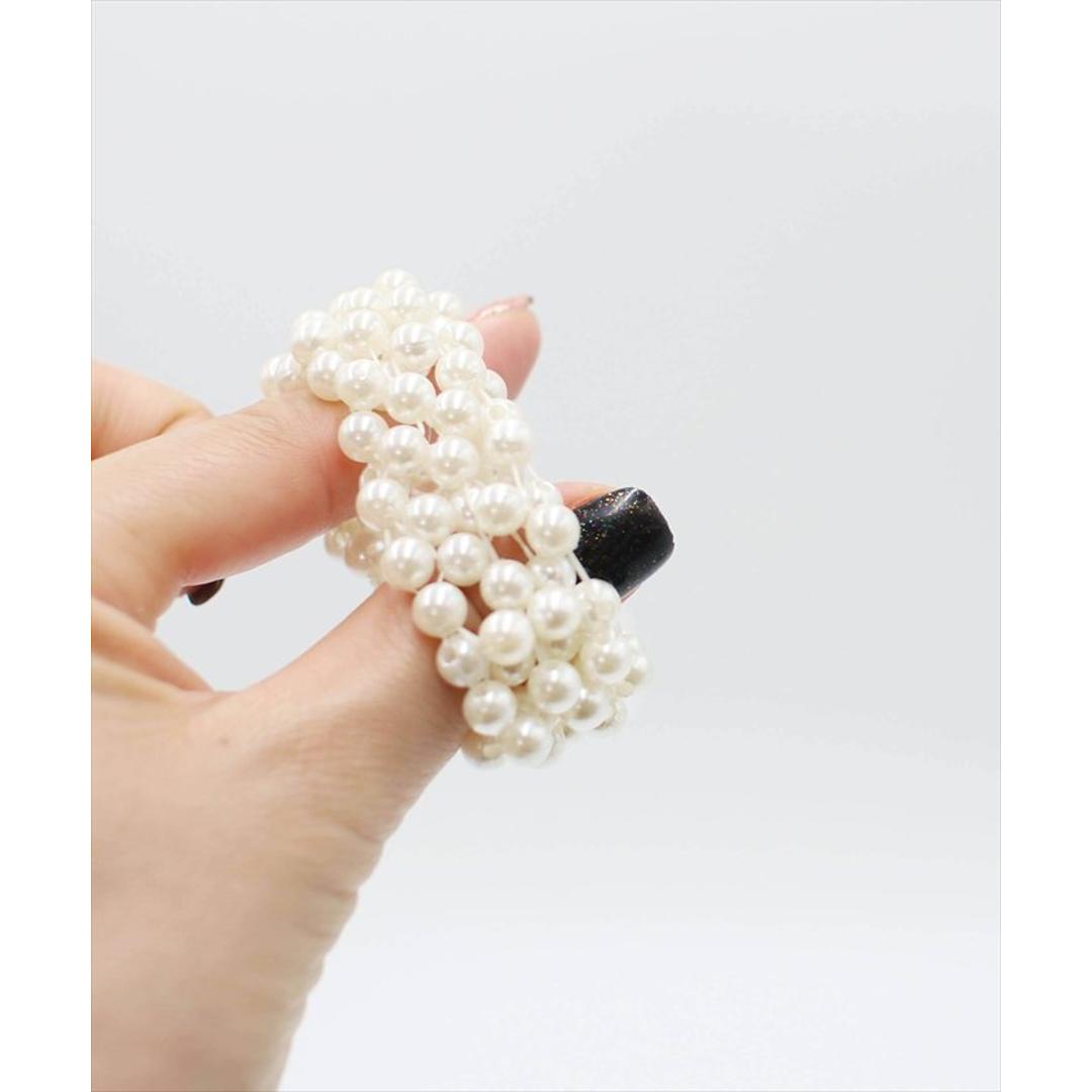 Rora ヘアゴム キッズ 通販 シオリパールヘアゴム 髪ゴム 髪飾り 髪留め パール 女の子 子供 子ども こども おしゃれ かわいい フォーマル カジュアル 大人っぽい 上品 入園式 卒園式 入学式 卒業式 結婚式 パーティー ヘアアレンジ ヘアアクセサリー ホワイト フリー