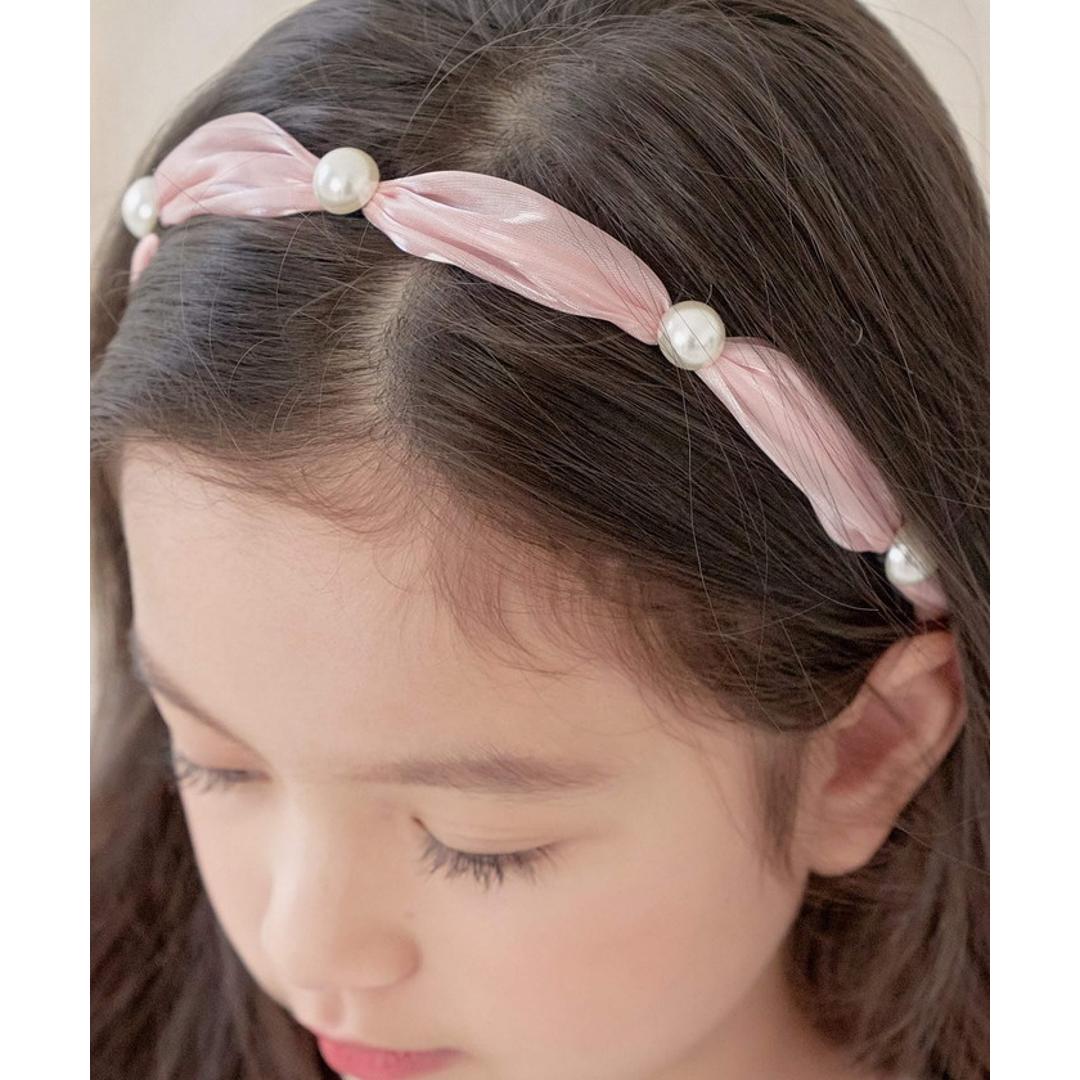 Rora カチューシャ 通販 パール リボン 48522102 髪飾り ヘッドドレス 子供 女の子 フォーマル 可愛い おしゃれ 発表会 入園式 卒園式 入学式 子ども用アクセサリー ヘアアレンジ ヘアーアクセサリー ヘアアクセサリー キッズファッション アトリエゴールド フリー