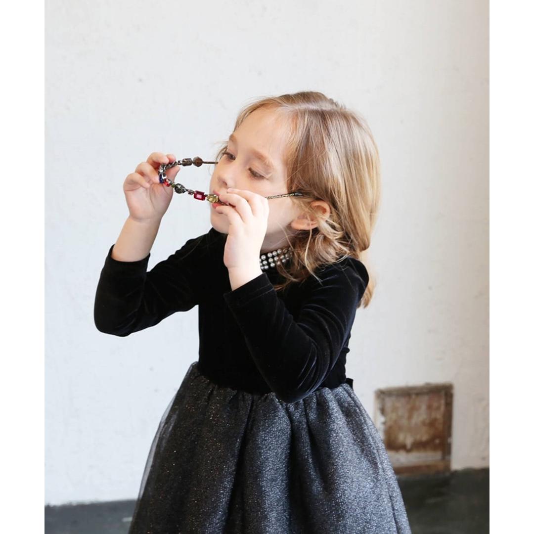 Rora カチューシャ 通販 キラキラ ビジュー 68172302 髪飾り ヘッドドレス 子供 女の子 フォーマル 可愛い おしゃれ 発表会 入園式 卒園式 入学式 子ども用アクセサリー ヘアアレンジ ヘアーアクセサリー ヘアアクセサリー キッズファッション クリア フリー