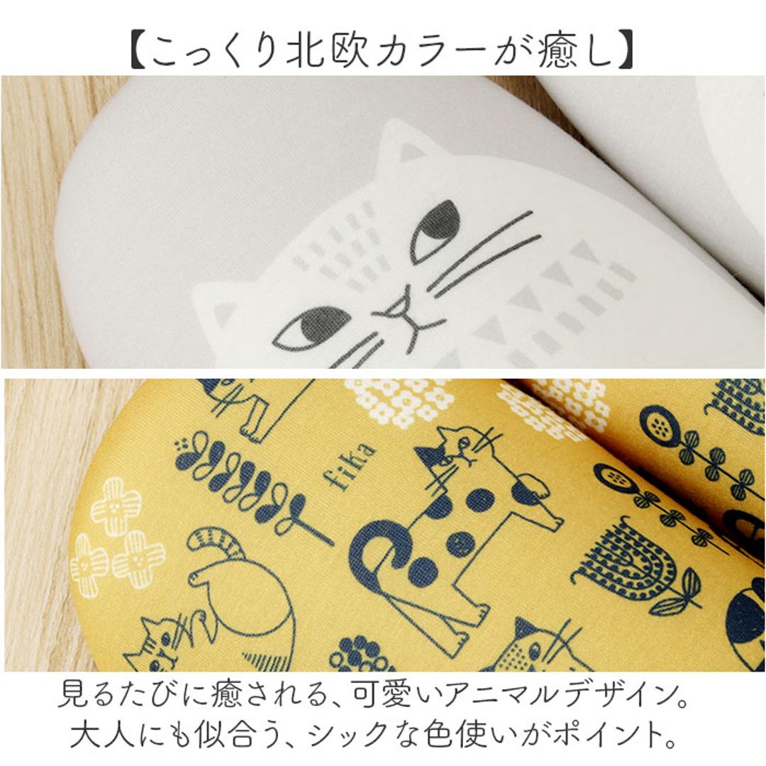 fikalycka スリッパ バブーシュ 通販 ルームシューズ ルームスリッパ ルームサンダル 室内履き 部屋履き 室内スリッパ 前詰まりスリッパ 猫グッズ ネコ ねこ 洗える 手洗い かわいい おしゃれ フィカリュッカ フィーカリュッカ 生活雑貨 日用品雑貨 イエロー ・