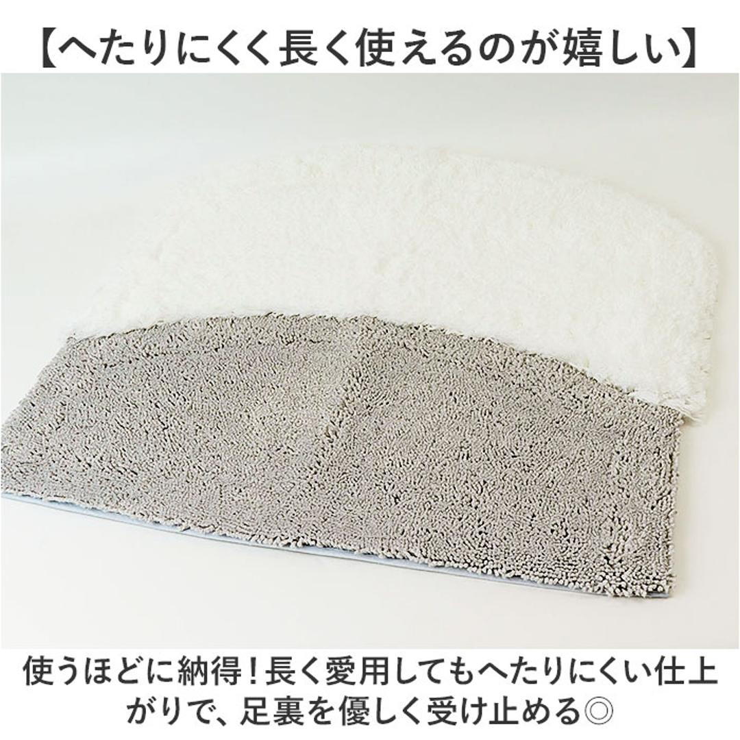 バスマット 通販 マット 足ふきマット 足拭きマット 60x60cm お風呂マット 手作り 吸水 速乾 シンプル おしゃれ オシャレ 乾きやすい 快適 衛生的 気持ちいい 玄関マット 新生活 お風呂 風呂 浴室 バス用品 贈り物 ギフト ブルー ・