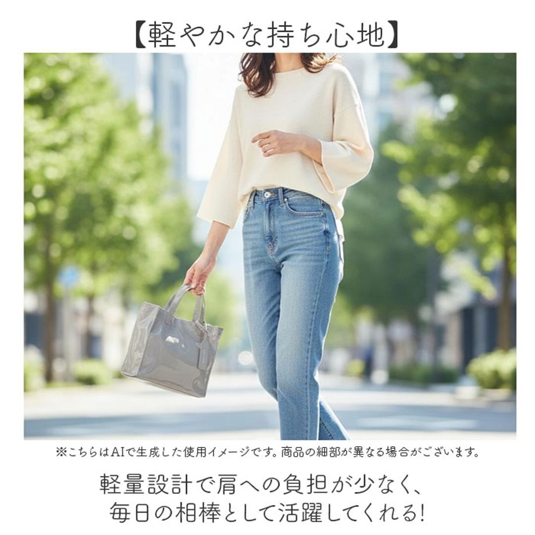 カシュカシュ cachecache バッグ 01-00-76454 通販 トートバッグ ソフトエナメルスクエア手提げトートS 手提げ レディース ミニトート 合皮 トートバック 合成皮革 きれいめ おしゃれ かわいい 可愛い バック アンビリオン アイボリー ・