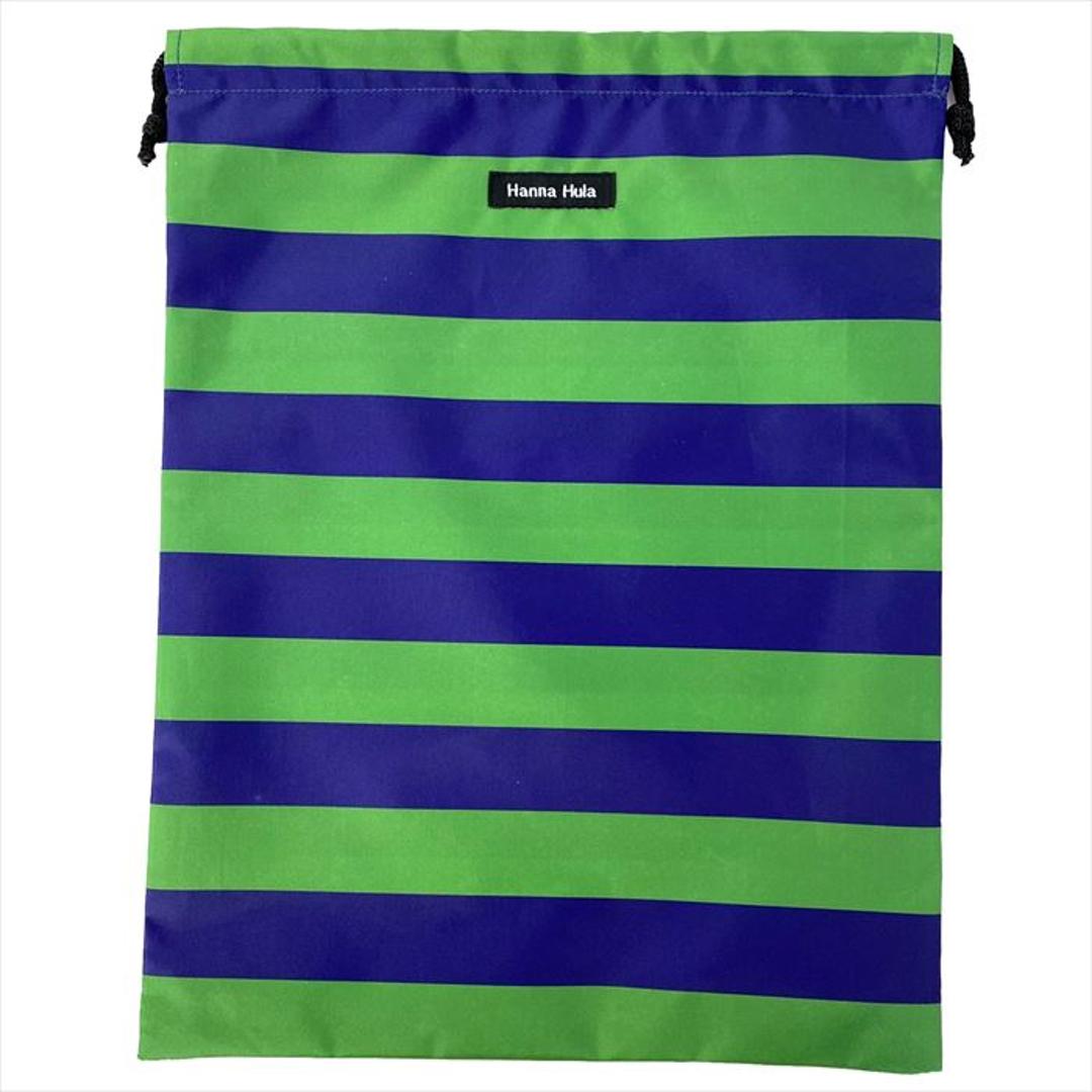 ハンナフラ Hanna Hula 巾着袋 通販 消臭巾着L 巾着 ポーチ おむつポーチ 消臭ポーチ おしゃれ 大人 かわいい 消臭 抗菌 シューズ入れ 上履き入れ 体操着 体操服 幼稚園 保育園 小学校 出産祝い 子ども 子供 こども キッズ ベビー ベビー用品 CDS-L おむつ用品 ボーダーレッド ・