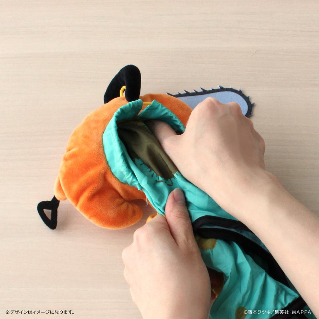 チェンソーマン グッズ 通販 チェーンソーマン エコバッグ エコバック マイバッグ ショッピングバッグ 買い物バッグ 折りたたみバッグ お買い物袋 サブバッグ 折りたたみ コンパクト 軽量 キャラクター ポチタ おしゃれ かわいい 男女兼用バッグ ポチタ ・