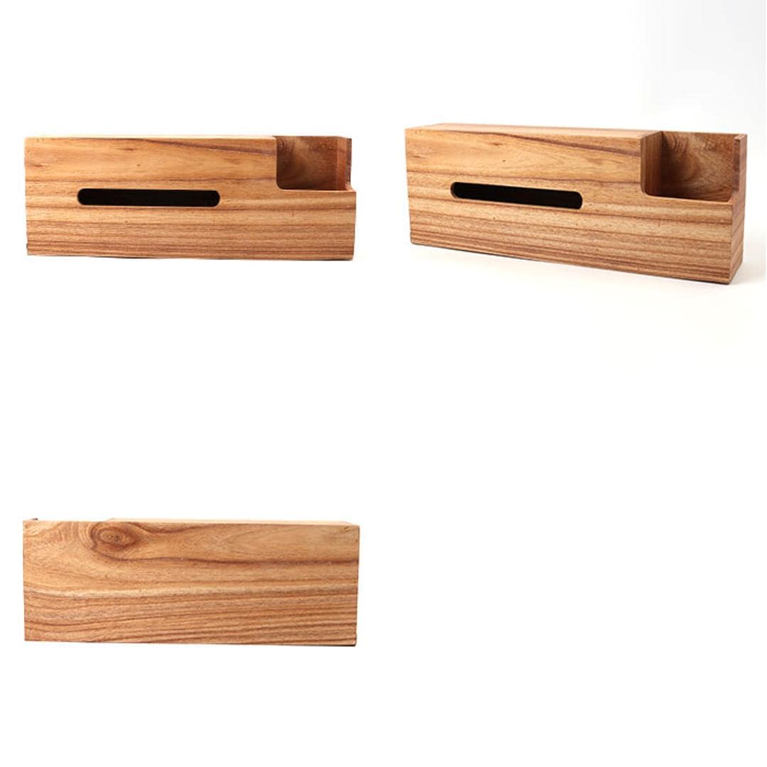 ティッシュケース 収納付き 通販 ティッシュ入れ ティッシュカバー ティッシュボックス ケース カバー ボックス ティッシュボックスケース 木製ティッシュケース 木製 リモコン入れ ティッシュ 収納 卓上収納 ナチュラル インテリア雑貨 シンプル ベーシック ナチュラル ・