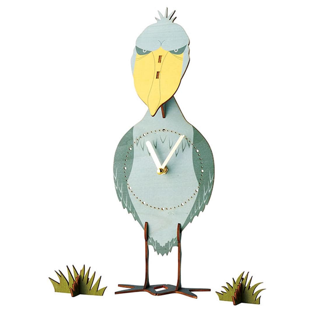 立体パズル 木製 時計 通販 アニマル クロックパズル パズルクロック 置き時計 おしゃれ アナログ 手作りキット 時計キット オシャレ かわいい 動物 こども 知育 入学祝 キッズ 組み立てキット 立体 パズル 子供部屋 リビング ホビー ペンギン ・