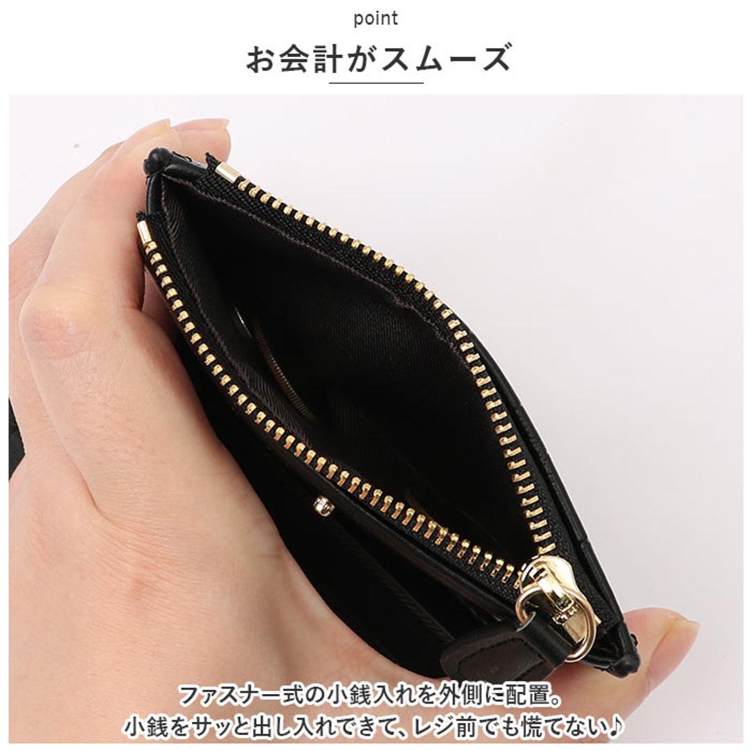 財布 二つ折り レディース 通販 小銭入れ 二つ折り財布 ミニ財布 ミニウォレット サイフ さいふ 小さい ミニ ウォレット セカンド財布 カード カード入れ コンパクト ファスナー PUレザー フェイクレザー ピンク ・